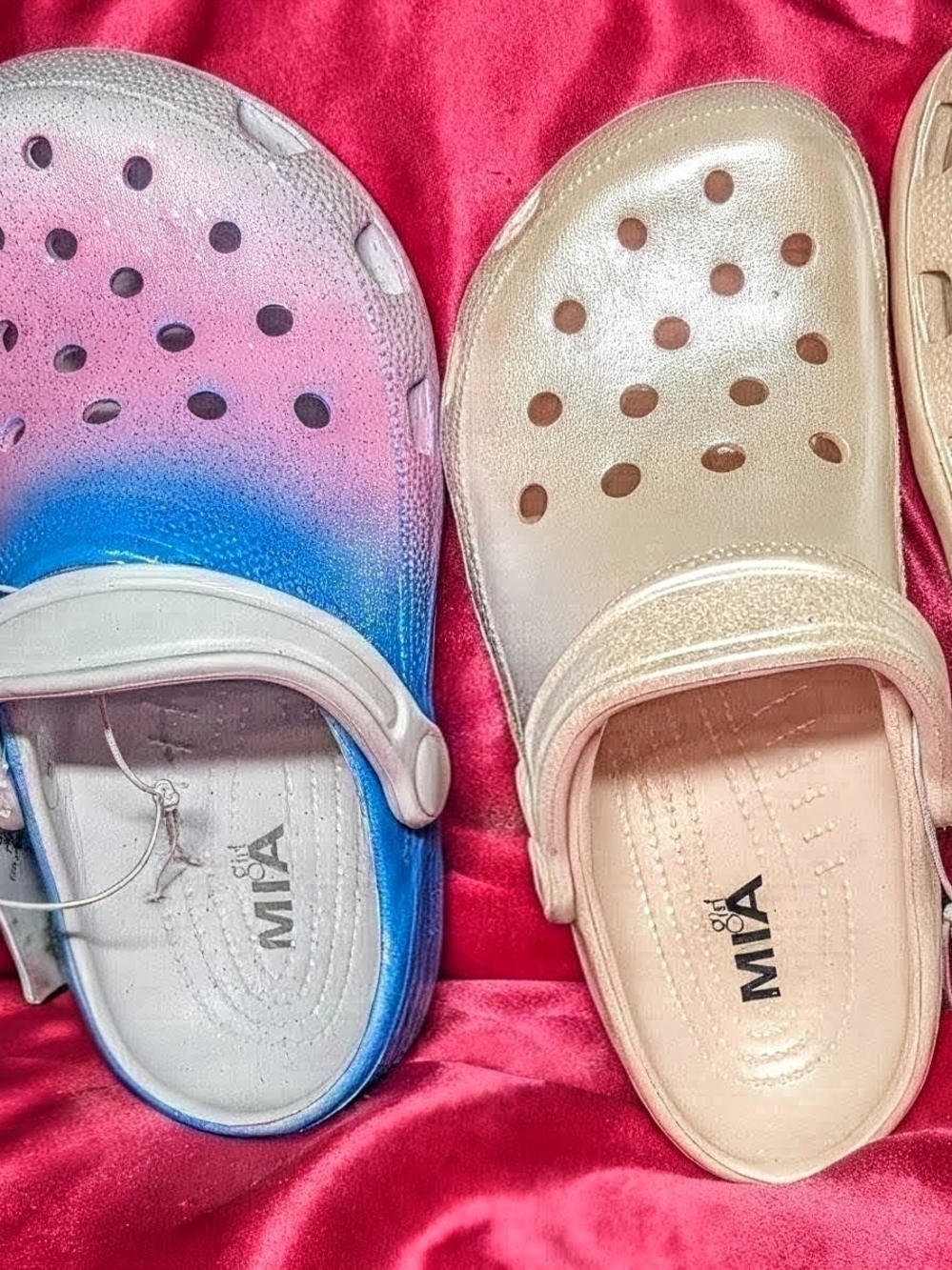 Kids Croc Sandals Set